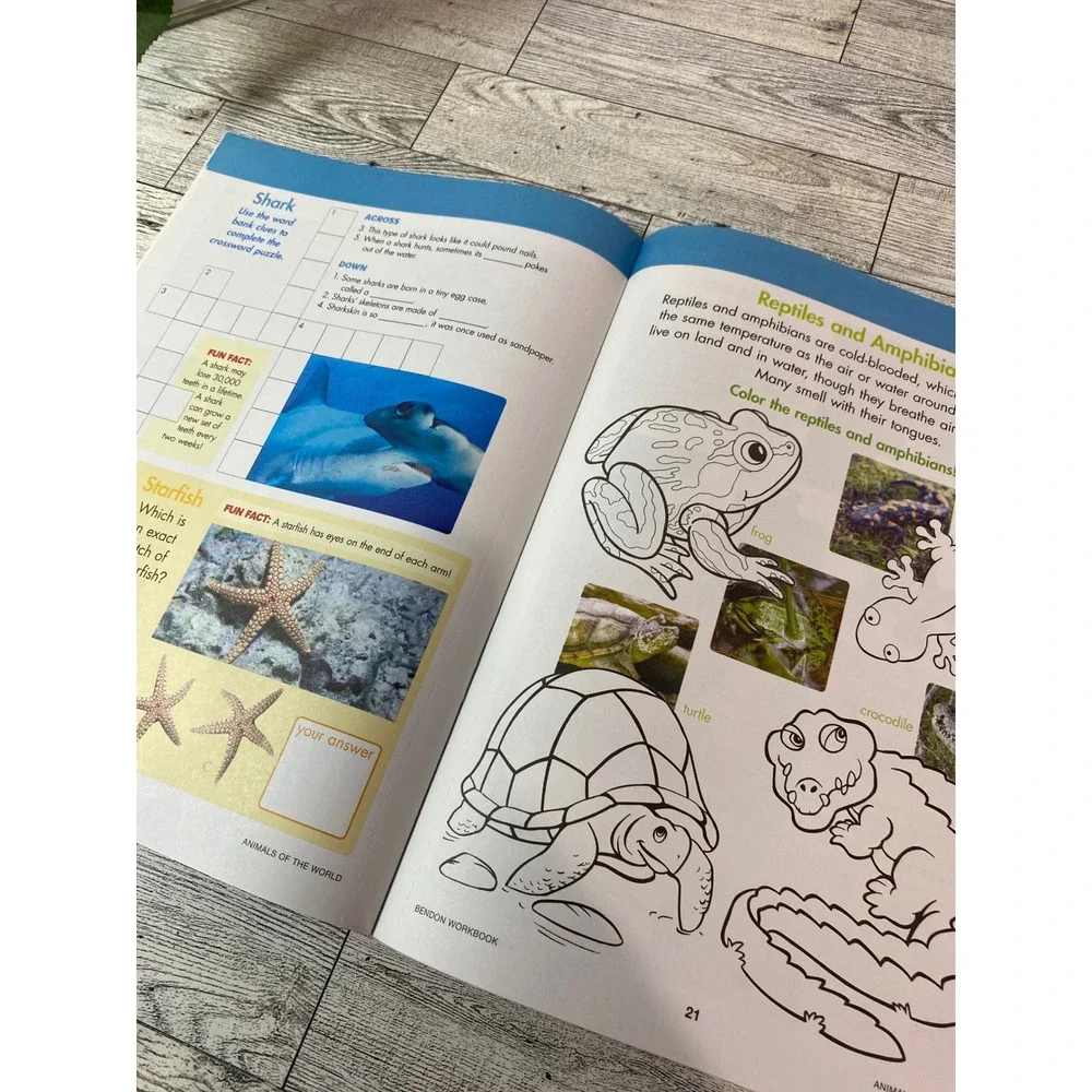 Animals of the World Our World Workbook 2020 Grades 2-3‎ Mammal Fish Insect Bird